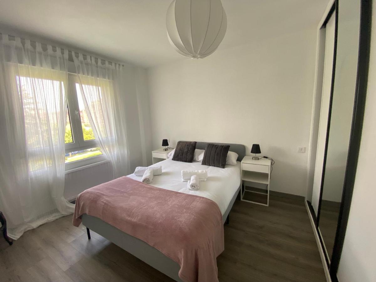 173A Amplio Apartamento Moderno Gijon Bagian luar foto